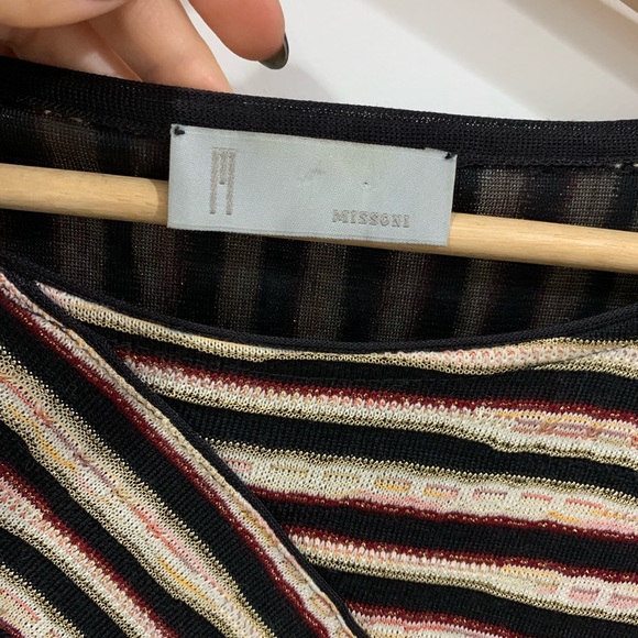 Missoni Wool blend knit mini dress Sz 42 US Sz Med - Picture 3 of 8